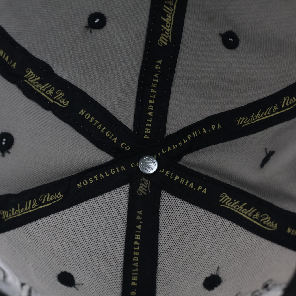 Vintage Mitchell & Ness LA Kings Snapback Hat | Thrifted Grey Black NHL Hockey Cap