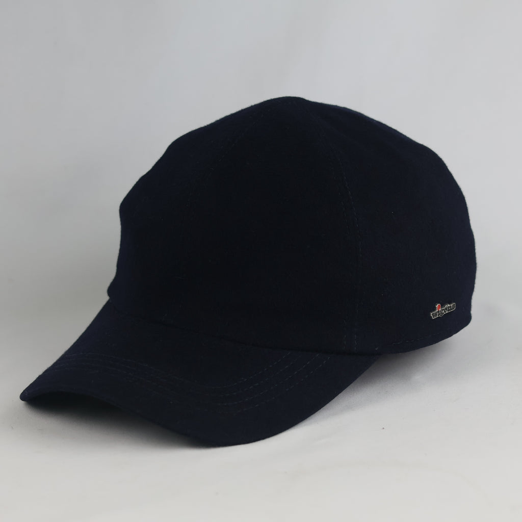 Thrifted Wigéns Dark Navy Wool Loro Piana Baseball Cap (Size 57–58 cm) | 10847