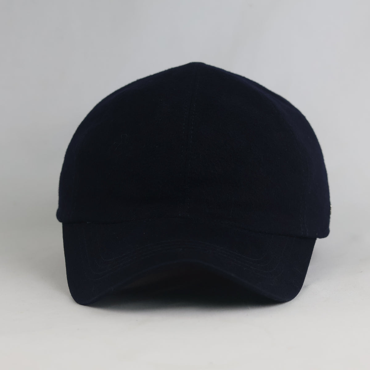 Thrifted Wigéns Dark Navy Wool Loro Piana Baseball Cap (Size 57–58 cm) | 10847