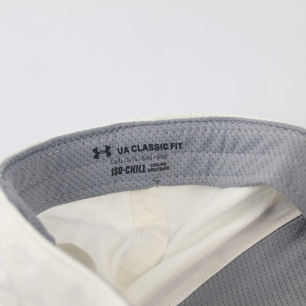 Under Armour Golf ArmourVent™ Performance Thrifted Cap - Breathable White Sport Hat