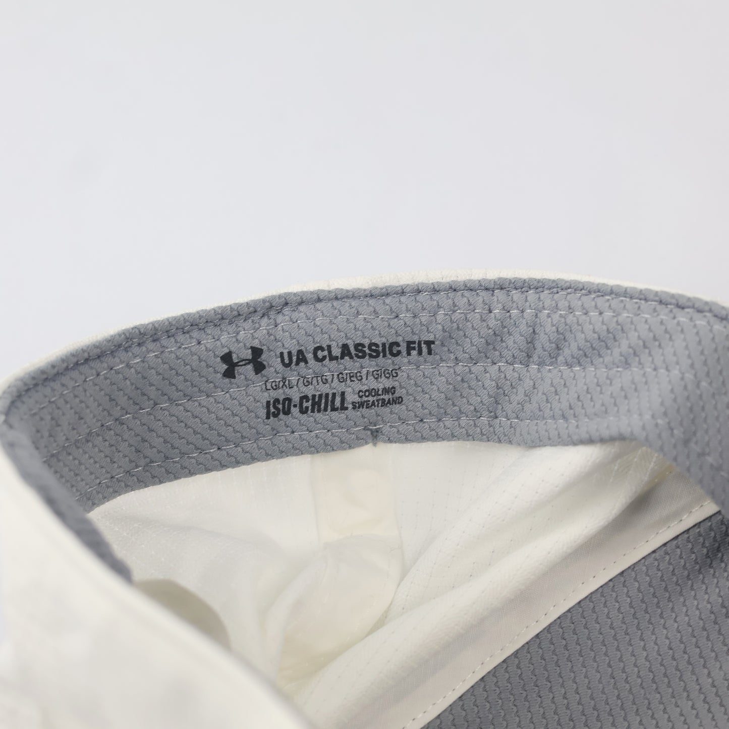 Under Armour Golf ArmourVent™ Performance Thrifted Cap - Breathable White Sport Hat