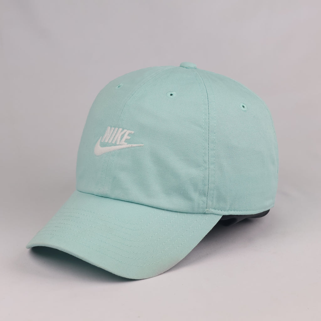 Vintage Nike Heritage 86 Mint Green Hat | Thrifted Pastel Swoosh Dad Cap