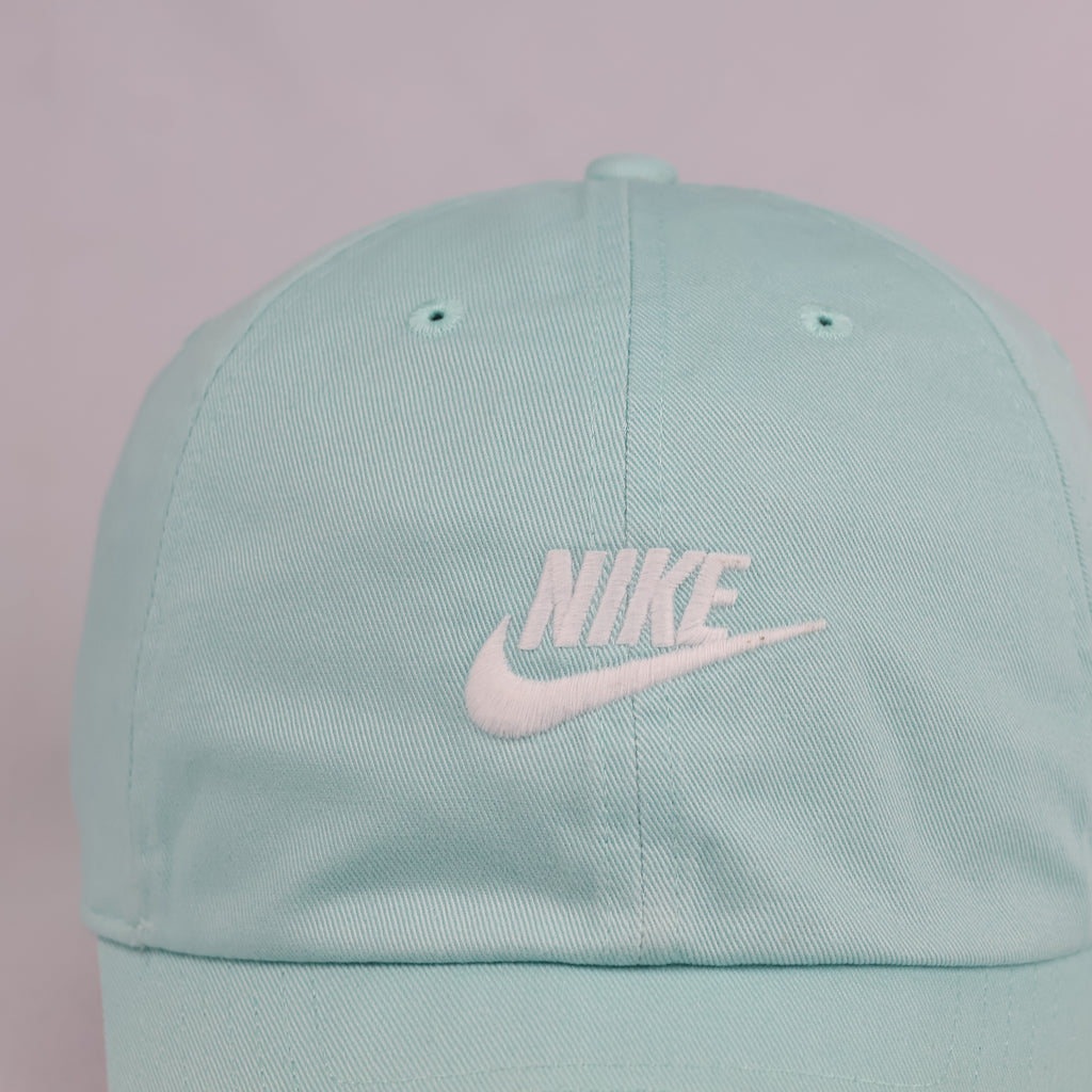 Vintage Nike Heritage 86 Mint Green Hat | Thrifted Pastel Swoosh Dad Cap
