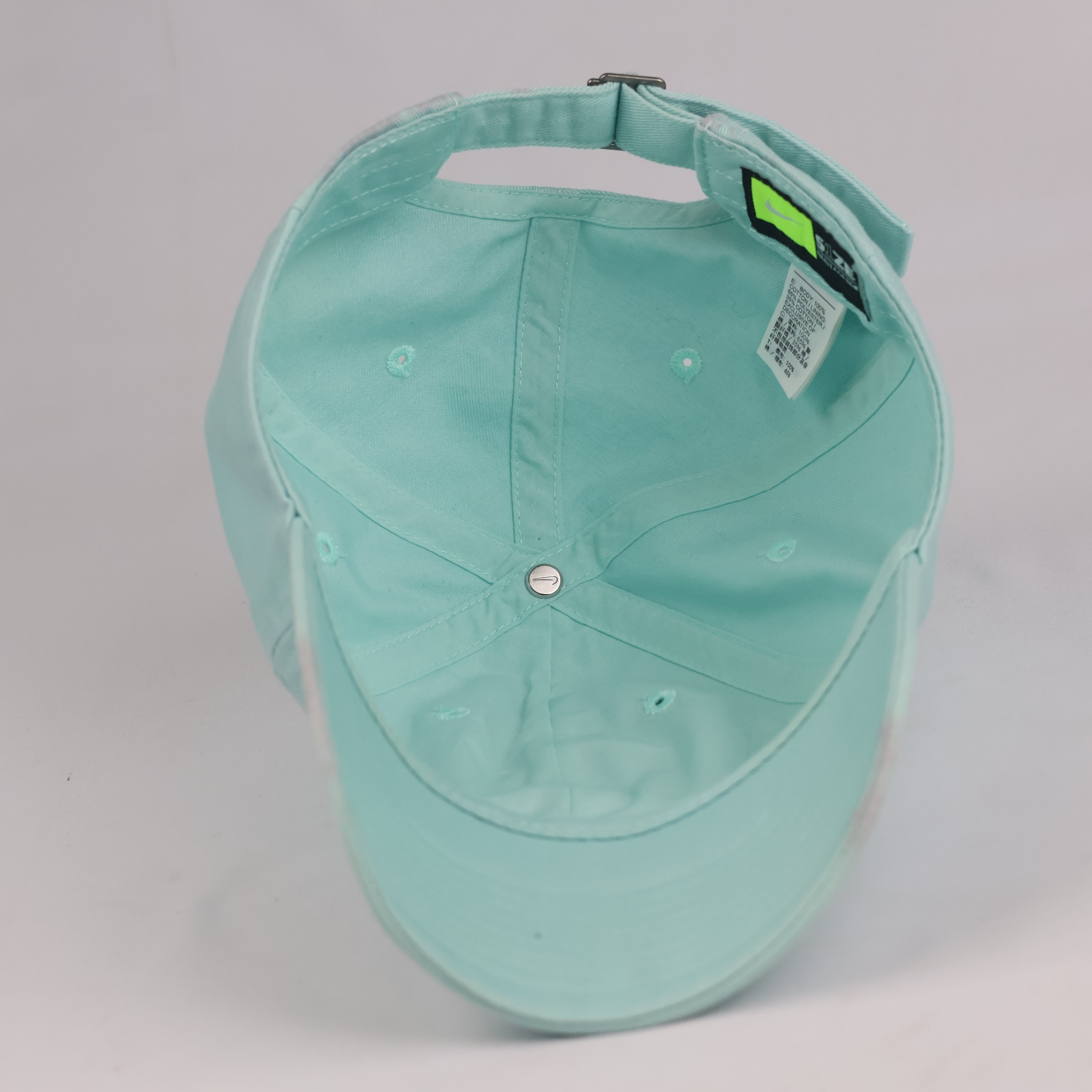 Vintage Nike Heritage 86 Mint Green Hat | Thrifted Pastel Swoosh Dad Cap
