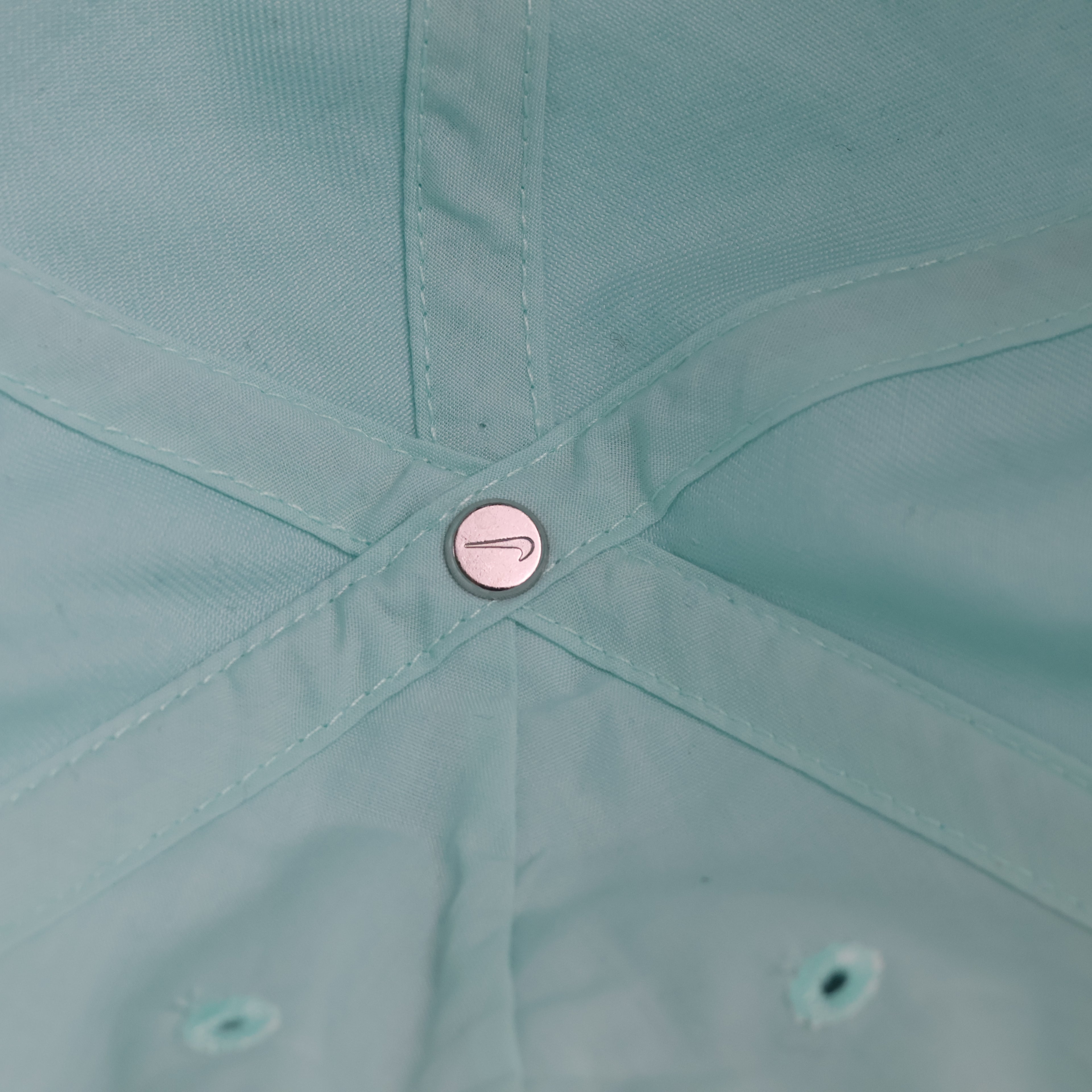 Vintage Nike Heritage 86 Mint Green Hat | Thrifted Pastel Swoosh Dad Cap