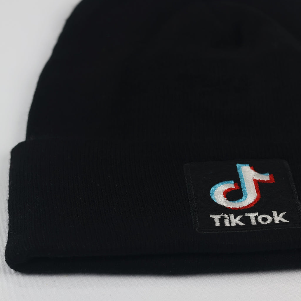 Authentic TikTok Embroidered Winter Thrifted Cap - Adult Size Streetwear