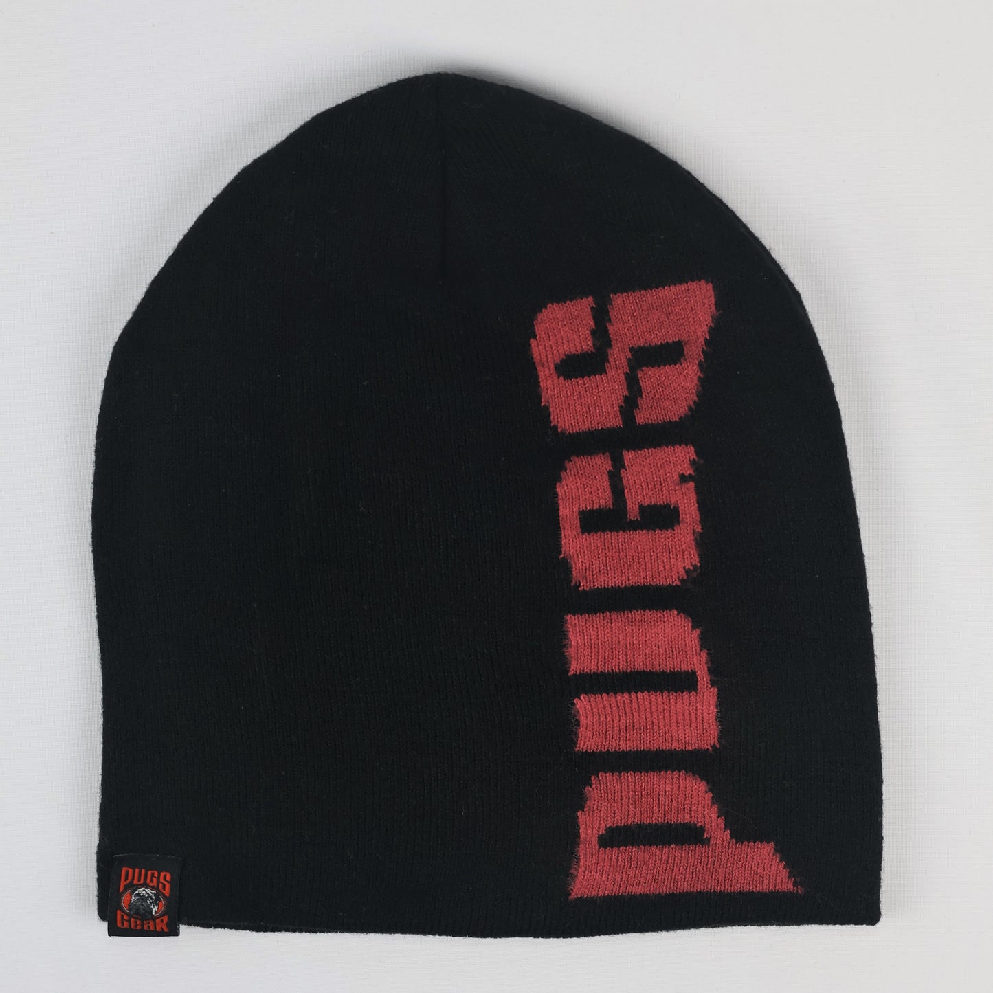 Pugs Gear Performance Winter Thrifted Beanie - Classic Black Adult Knit Hat