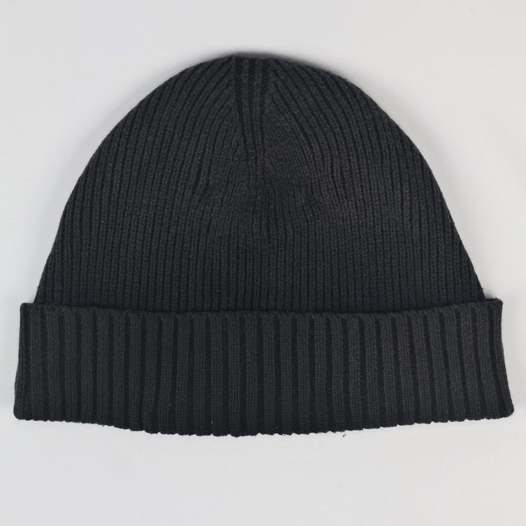 Tommy Hilfiger Essential Ribbed Thrifted Beanie - One Size Adult Warm Cap