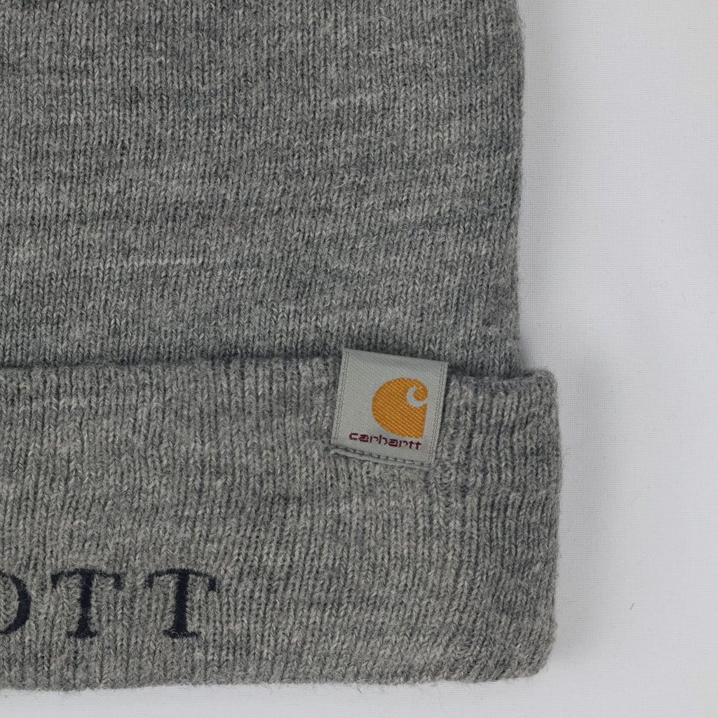 Carhartt Adult Unisex Heather Grey Knit Thrifted Beanie - Wescott Corporate Edition