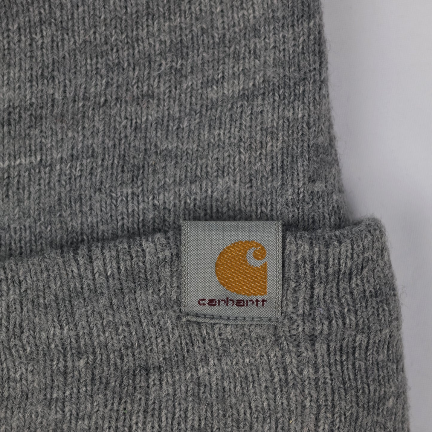Carhartt Adult Unisex Heather Grey Knit Thrifted Beanie - Wescott Corporate Edition