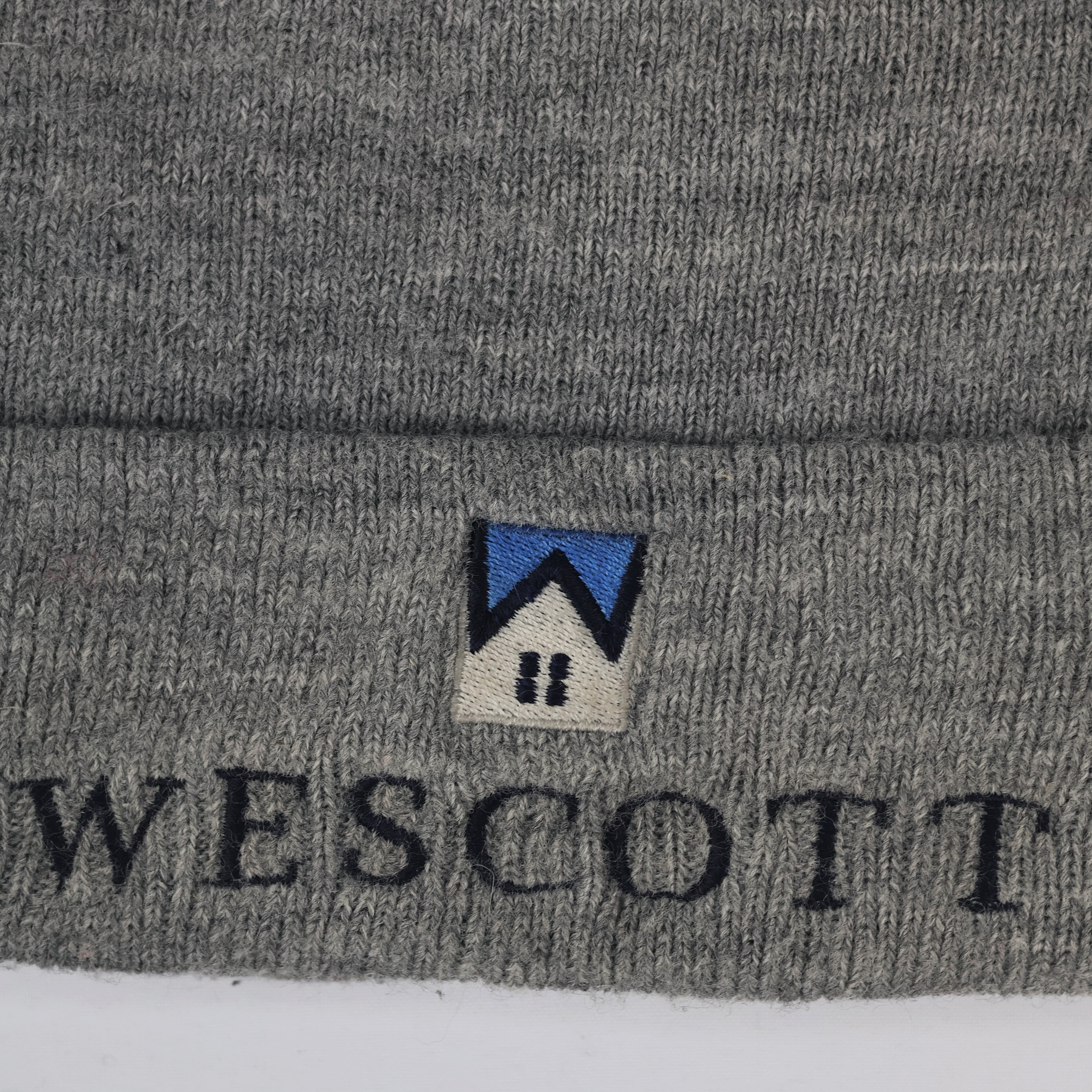 Carhartt Adult Unisex Heather Grey Knit Thrifted Beanie - Wescott Corporate Edition