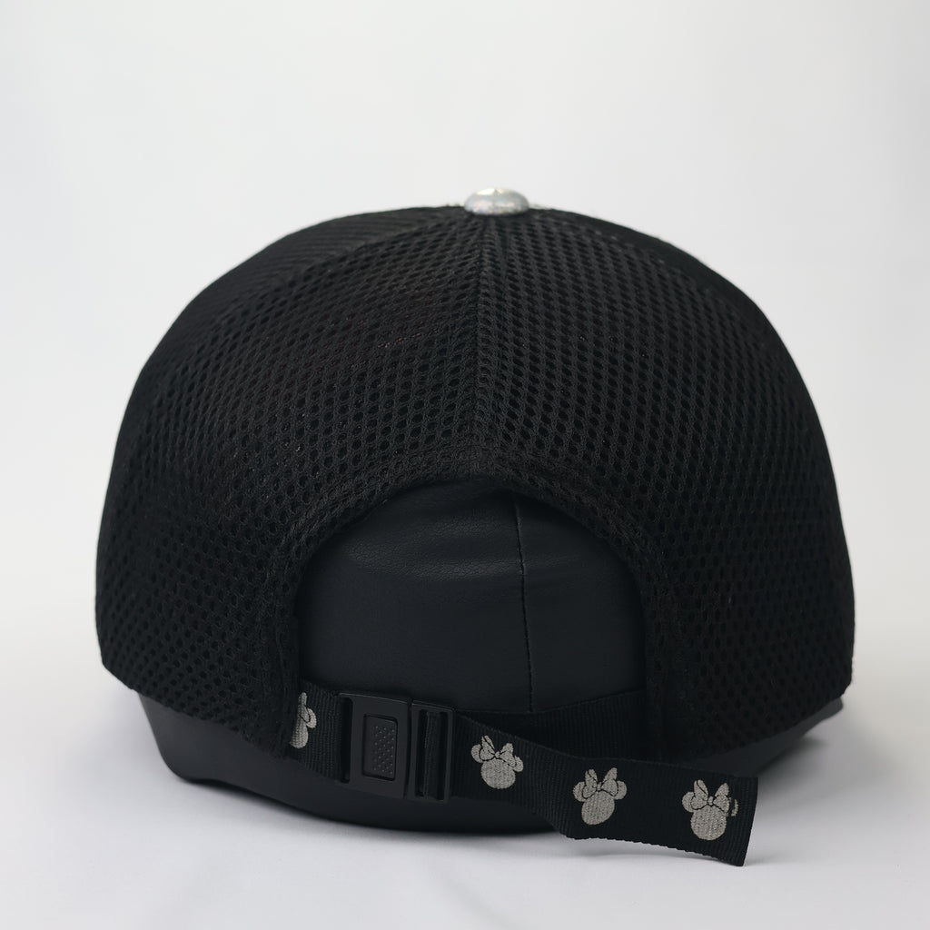Disney Minnie Mouse Holographic Trucker Hat - Silver Iridescent Kids Cap