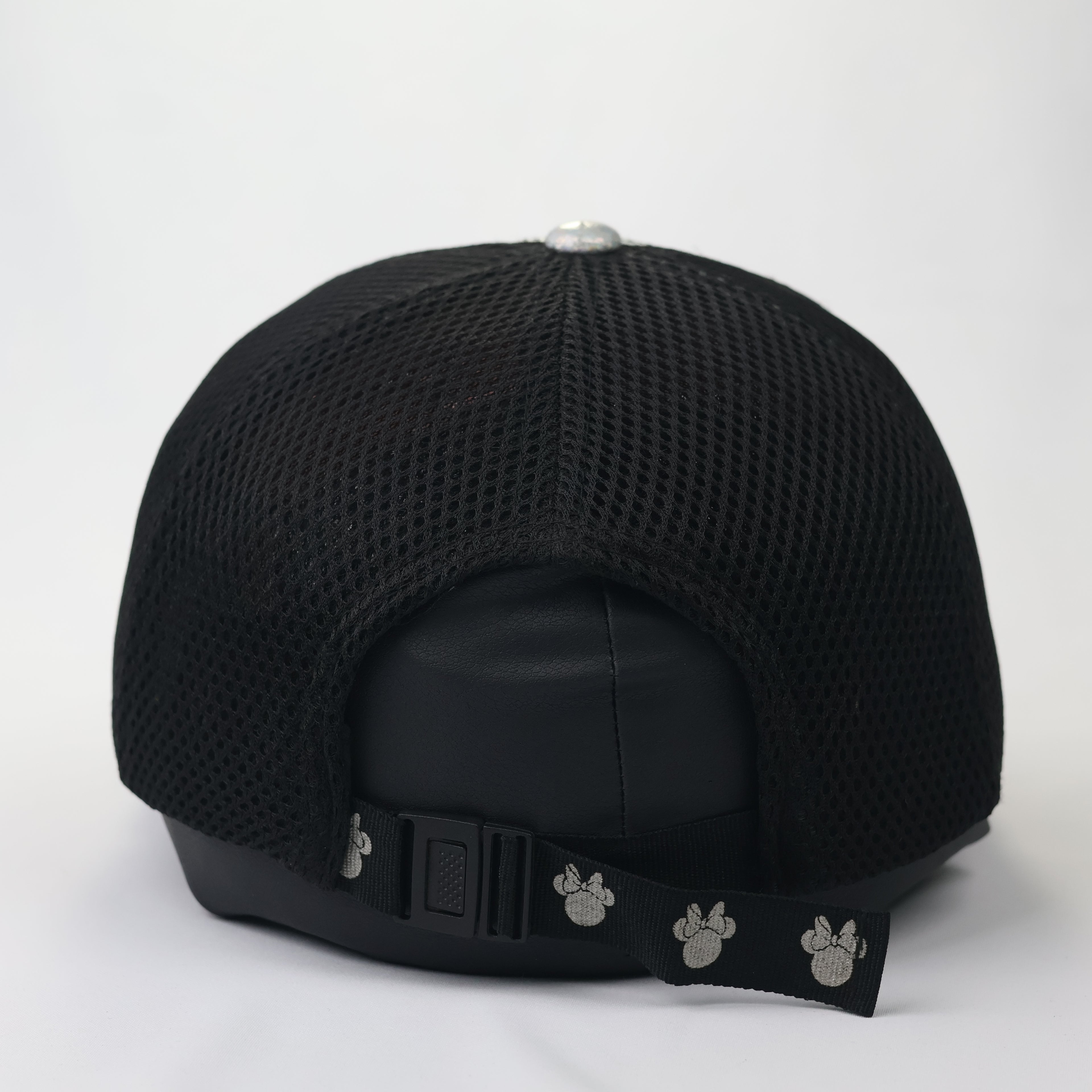 Disney Minnie Mouse Holographic Trucker Hat - Silver Iridescent Kids Cap