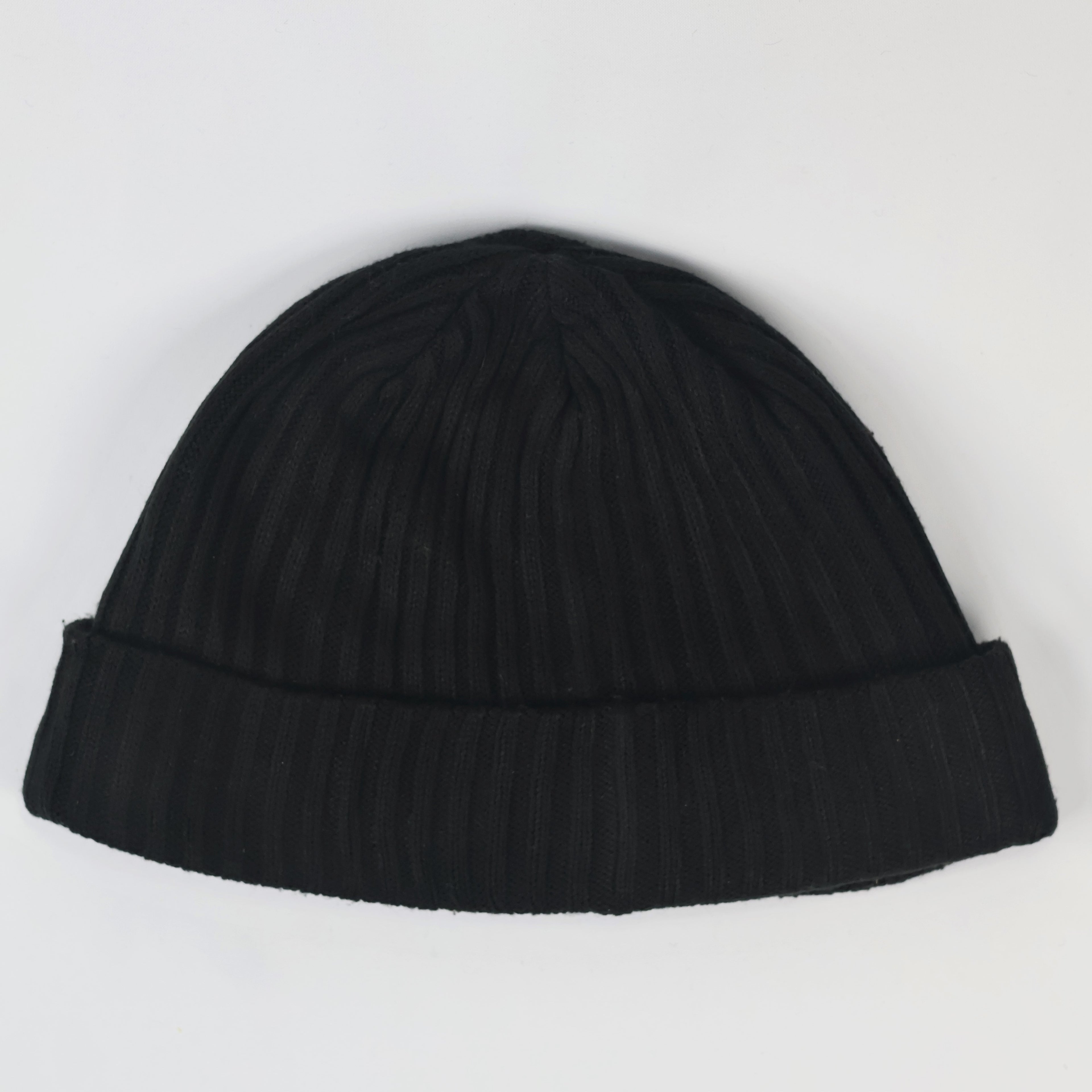 Puma Adult Unisex Black Knit Thrifted Beanie - Classic Winter Sport Cap