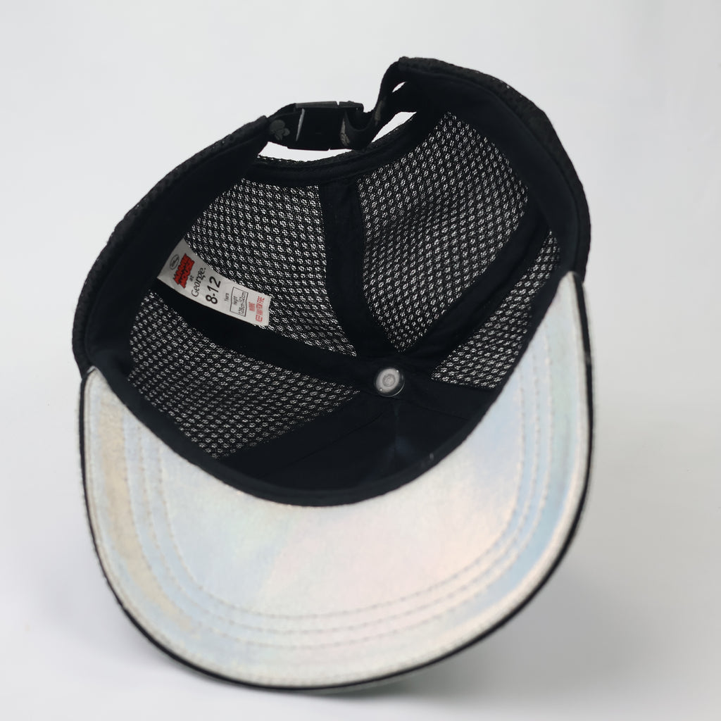 Disney Minnie Mouse Holographic Trucker Hat - Silver Iridescent Kids Cap