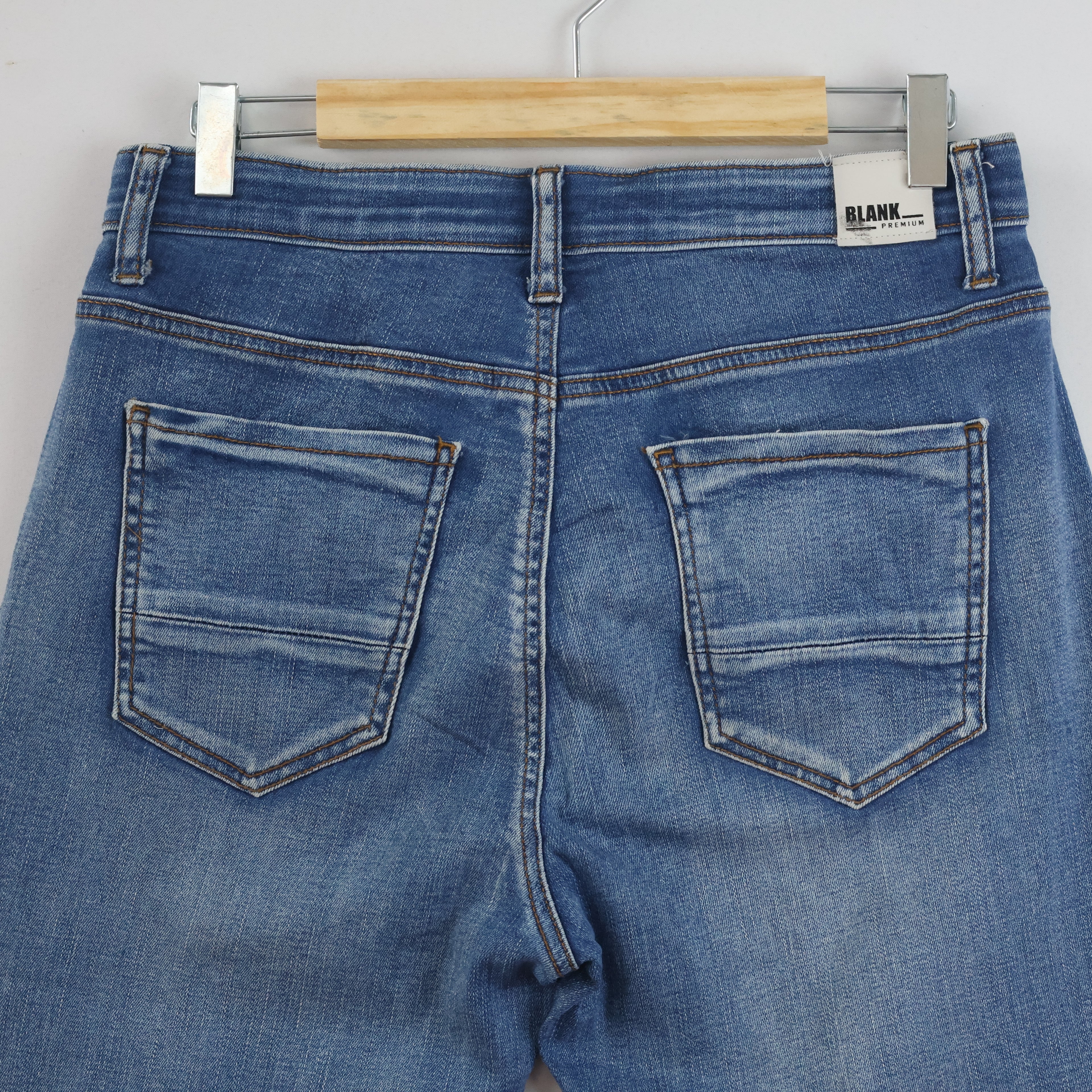 Classic Blue Denim Jeans by Blank Premium - 30 Inch Waist/ J1047