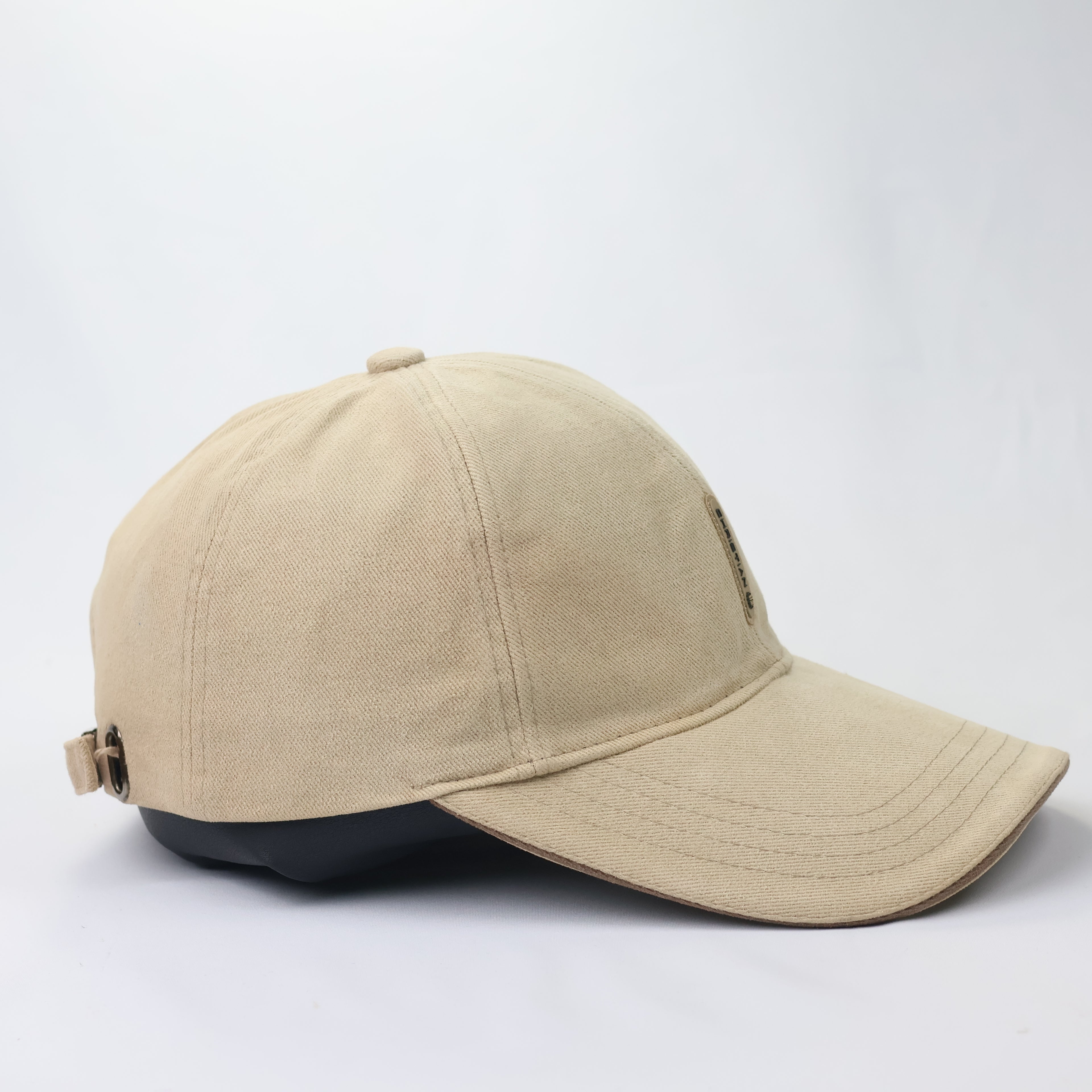 Premium Tan Canvas Dad Thrifted Hat - Christian Daniel Since 1984