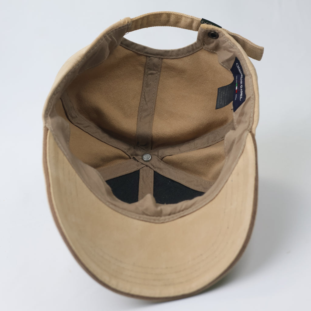 Premium Tan Canvas Dad Thrifted Hat - Christian Daniel Since 1984