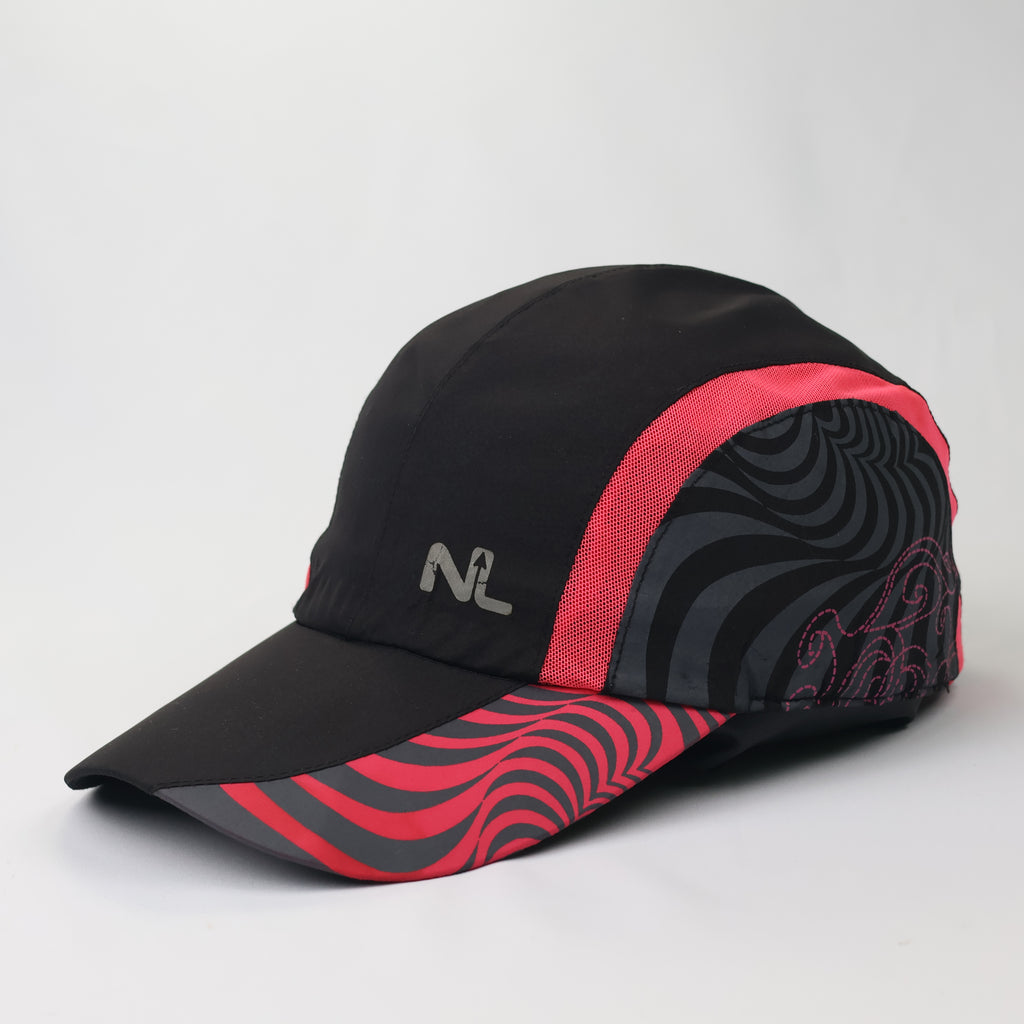 Northland Professional Outdoor Running Thrifted Cap - Red & Black Technical Hat