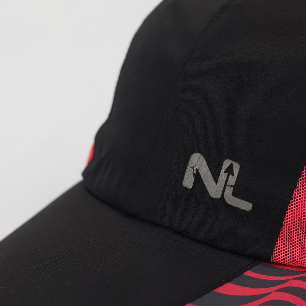 Northland Professional Outdoor Running Thrifted Cap - Red & Black Technical Hat