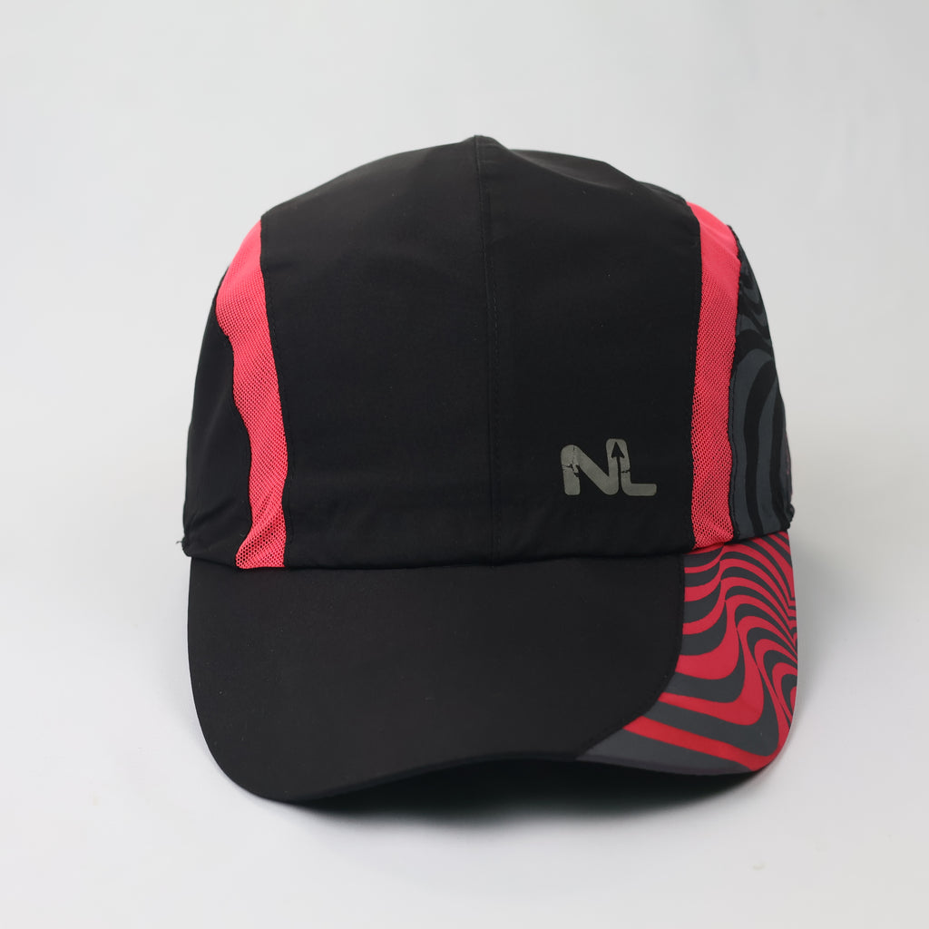 Northland Professional Outdoor Running Thrifted Cap - Red & Black Technical Hat