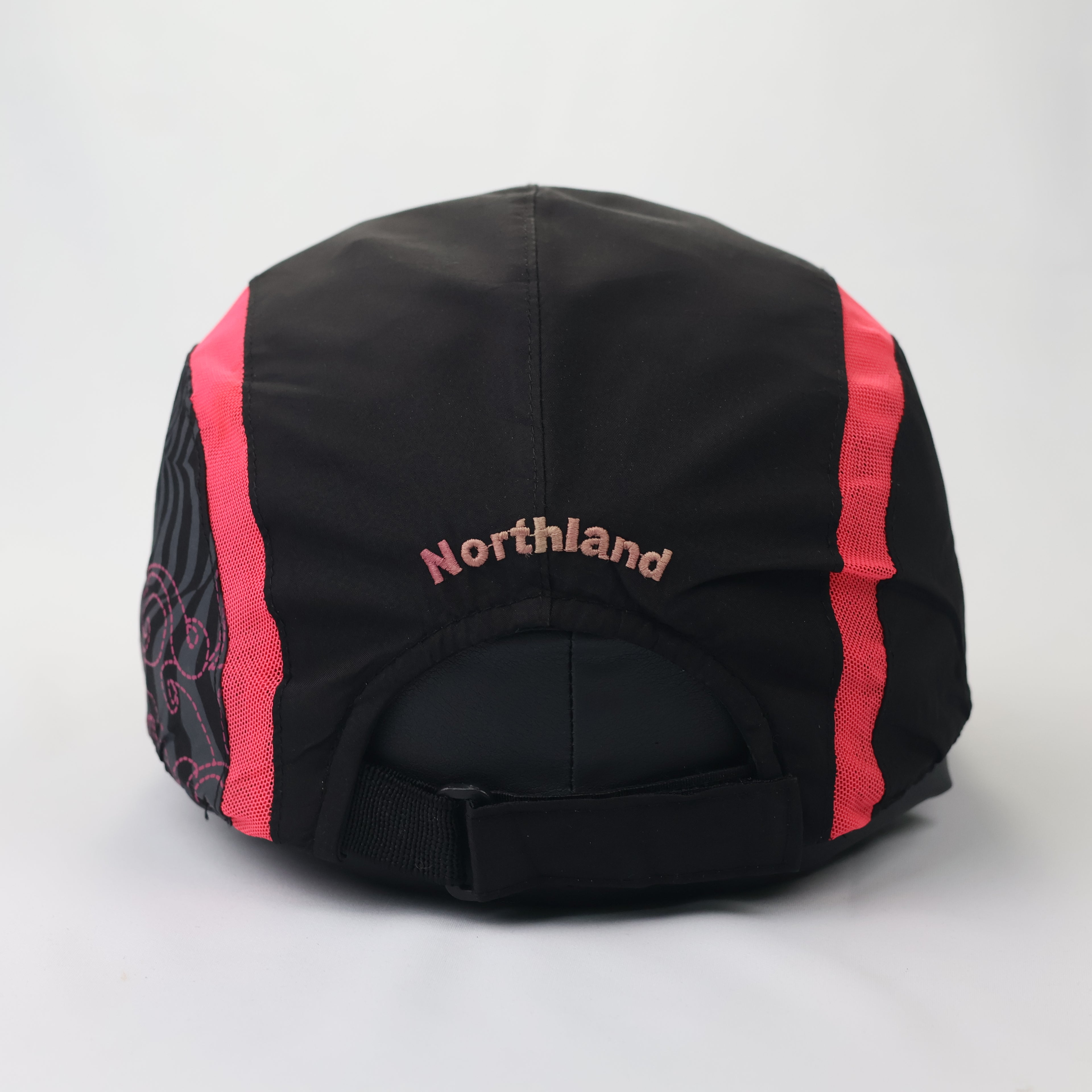 Northland Professional Outdoor Running Thrifted Cap - Red & Black Technical Hat