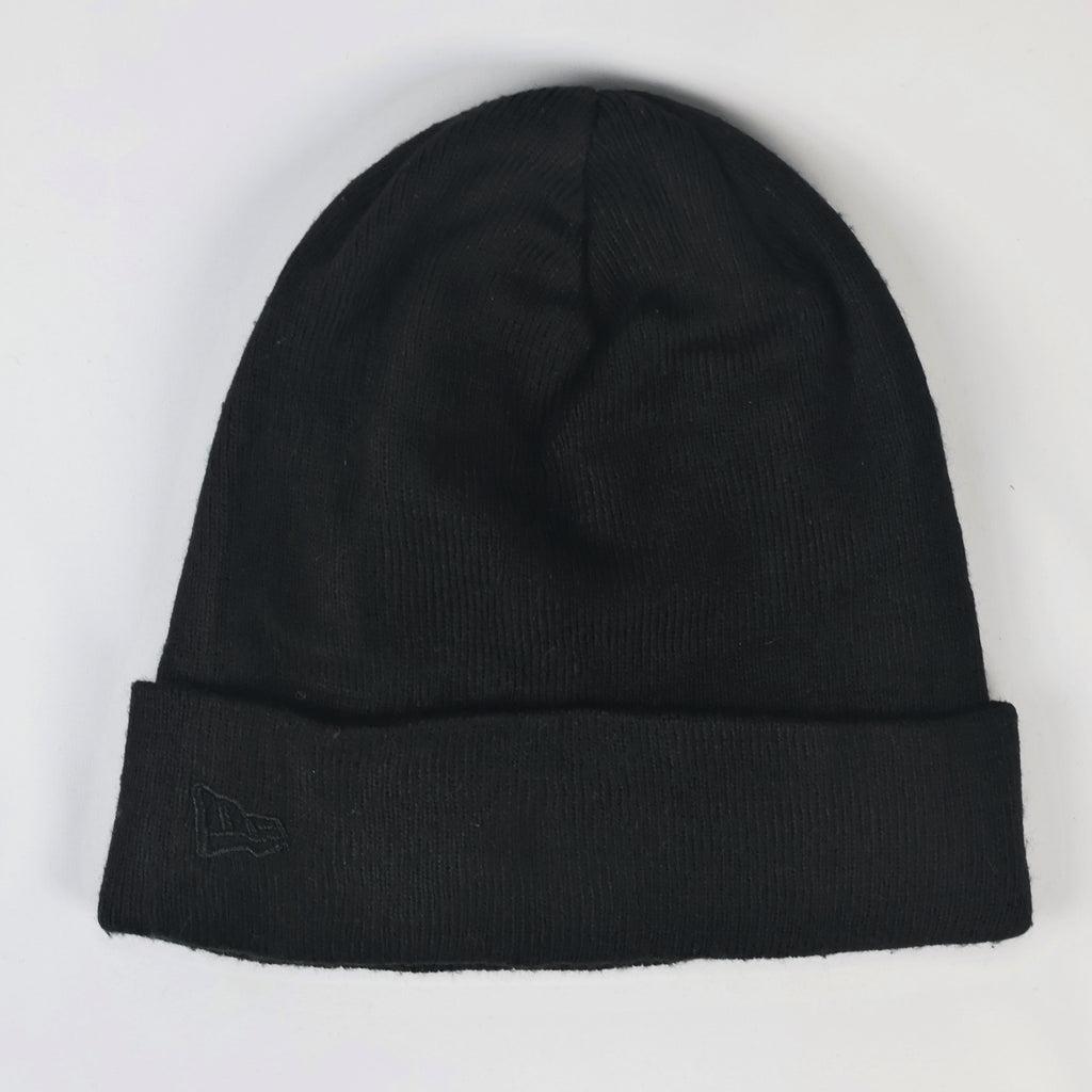 New Era Chicago Bulls Black Cuffed Thrifted Beanie - Official NBA Winter Hat