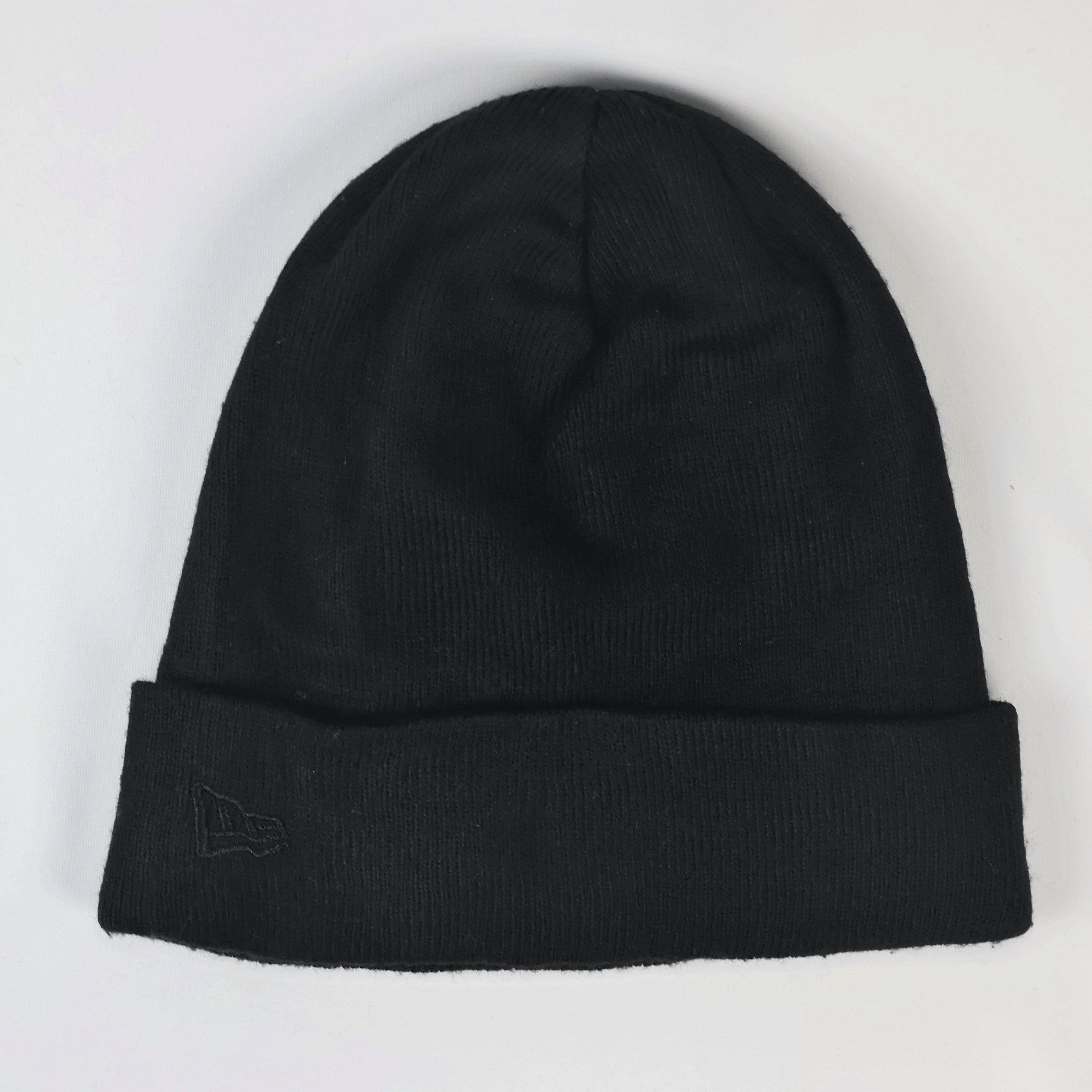 New Era Chicago Bulls Black Cuffed Thrifted Beanie - Official NBA Winter Hat