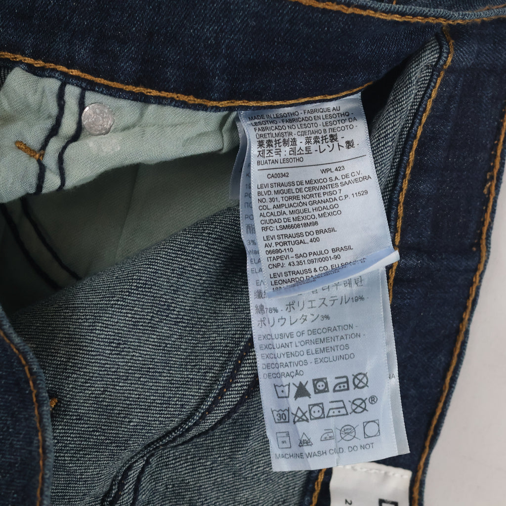 Thrifted Denizen Levi's 286 Slim Taper Jeans - 30 Inch Waist/ J1050