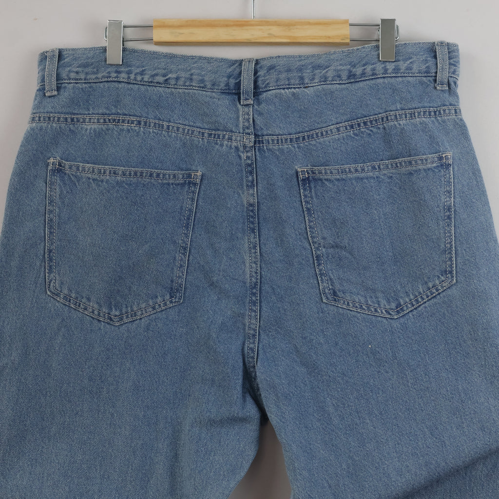 Thrifted Vintage 8 Seconds Light Blue Denim Jeans - 45 Inch Length/ J1039