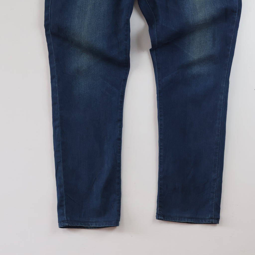 Classic Uniqlo Blue Denim Jeans - 43 Inch Length - Size 34-36/ J1052