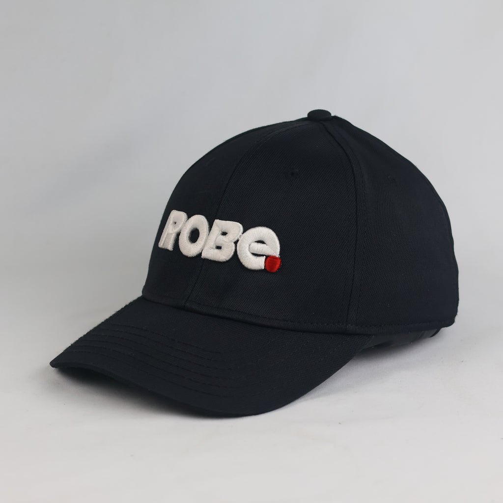 Thrifted Robe Black Dry-Tech Lighting Crew Snapback Cap (Size 57–58 cm)  |10859