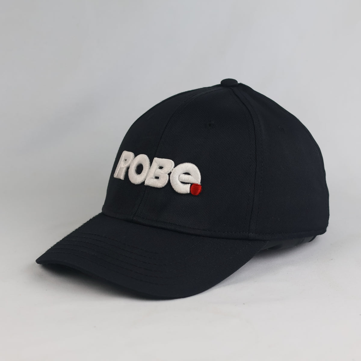 Thrifted Robe Black Dry-Tech Lighting Crew Snapback Cap (Size 57–58 cm)  |10859