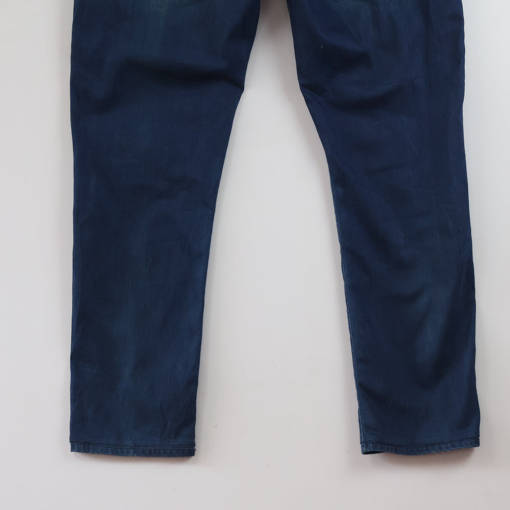 Classic Uniqlo Blue Denim Jeans - 43 Inch Length - Size 34-36/ J1052
