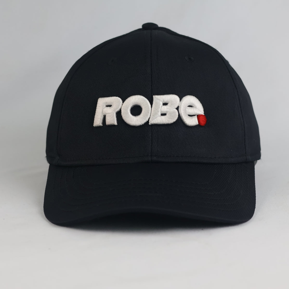 Thrifted Robe Black Dry-Tech Lighting Crew Snapback Cap (Size 57–58 cm)  |10859