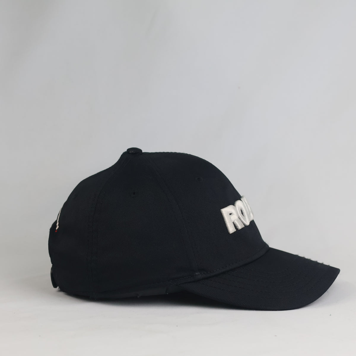 Thrifted Robe Black Dry-Tech Lighting Crew Snapback Cap (Size 57–58 cm)  |10859