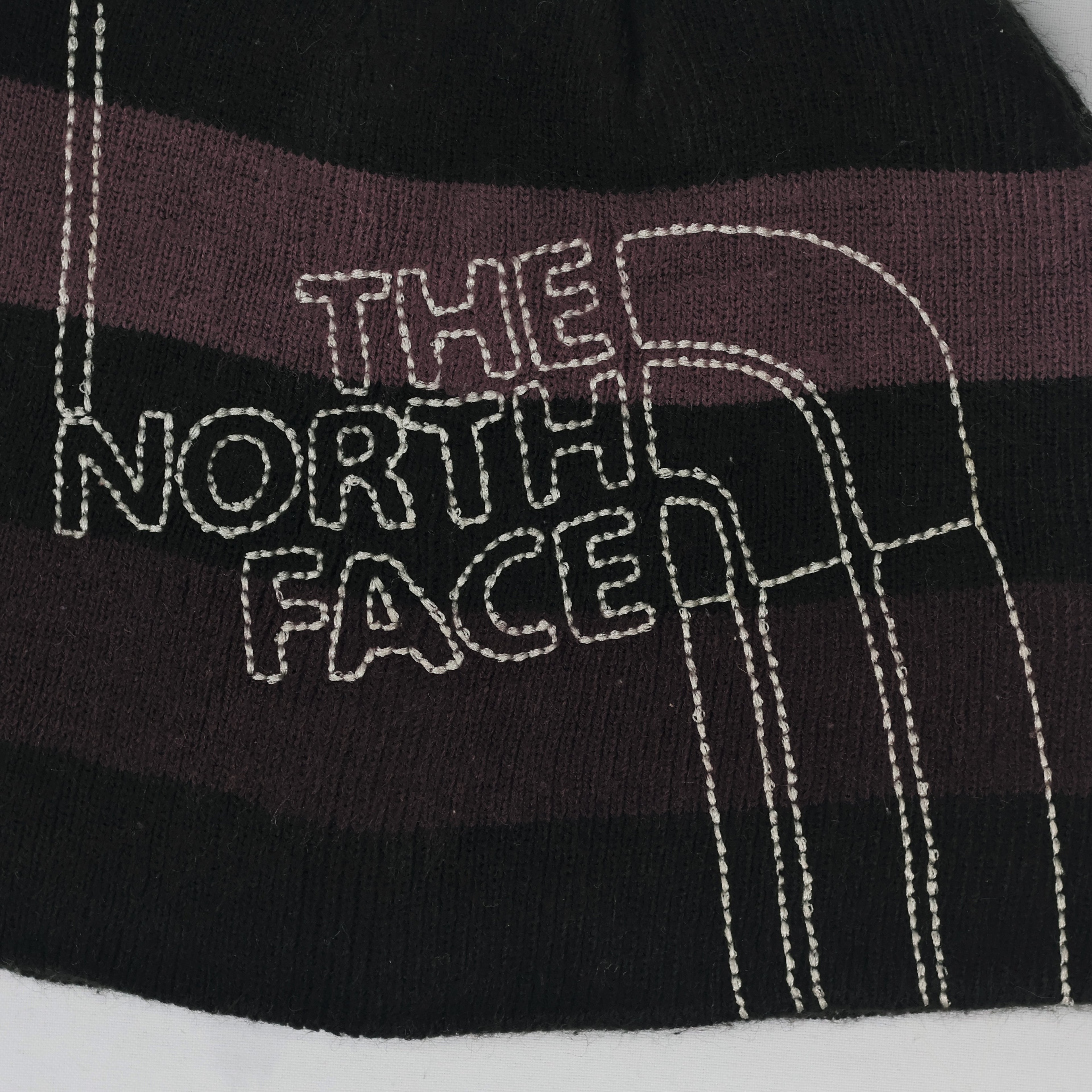 Authentic The North Face Large Embroidered Logo Thifted Beanie - Adult One Size