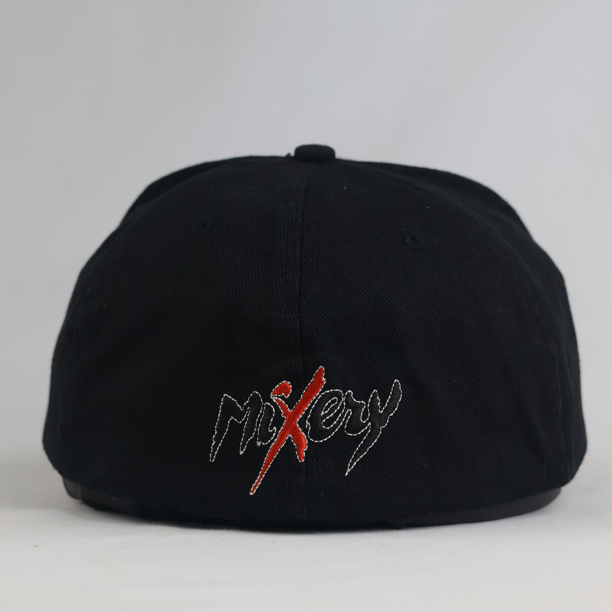 Thrifted Karlsberg Mixery Black & Red Fitted Flat Brim Cap (Size 57–58 cm) | 10838