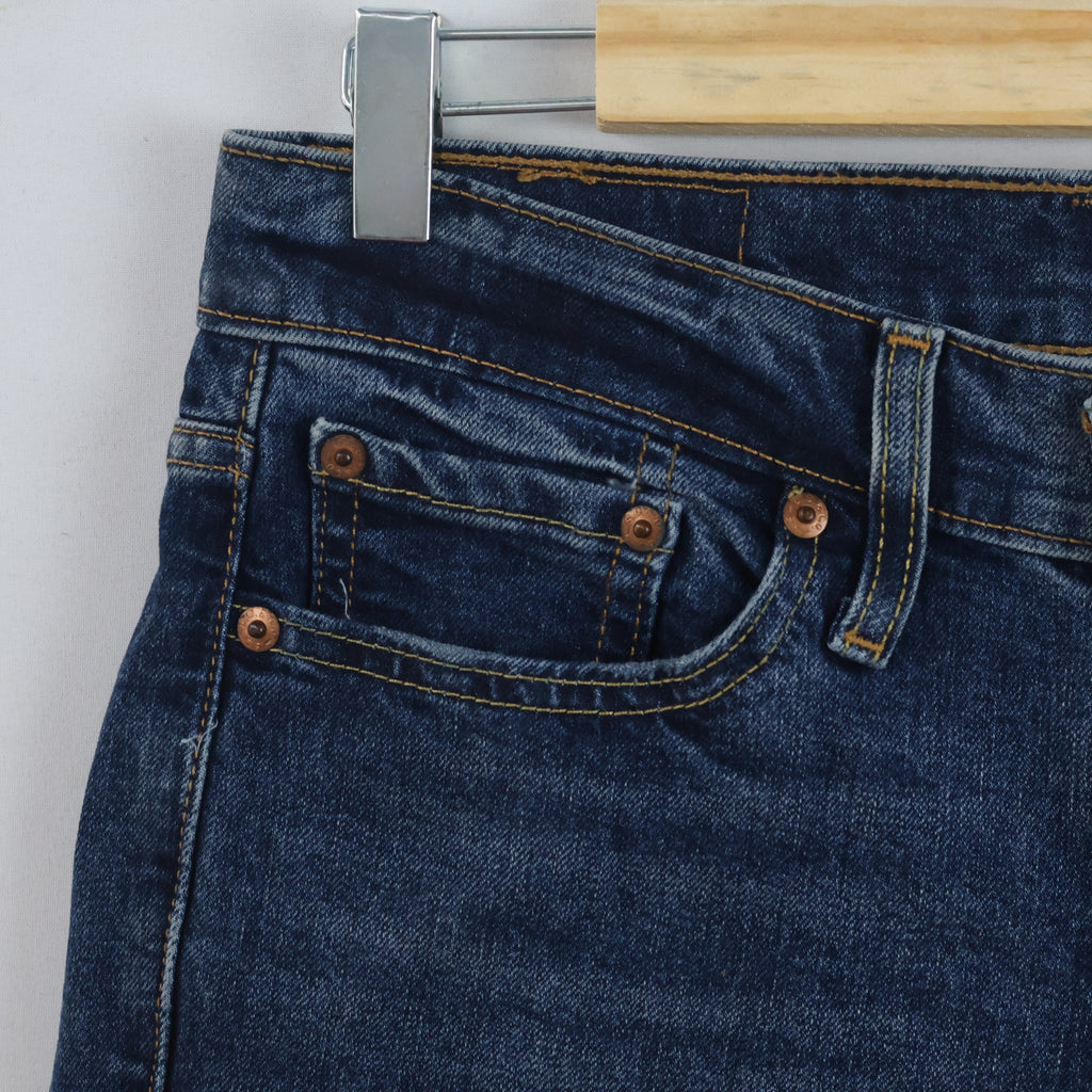Thrifted Vintage Levi's 511 Dark Denim Jeans - 30 Inch Waist/ J1060