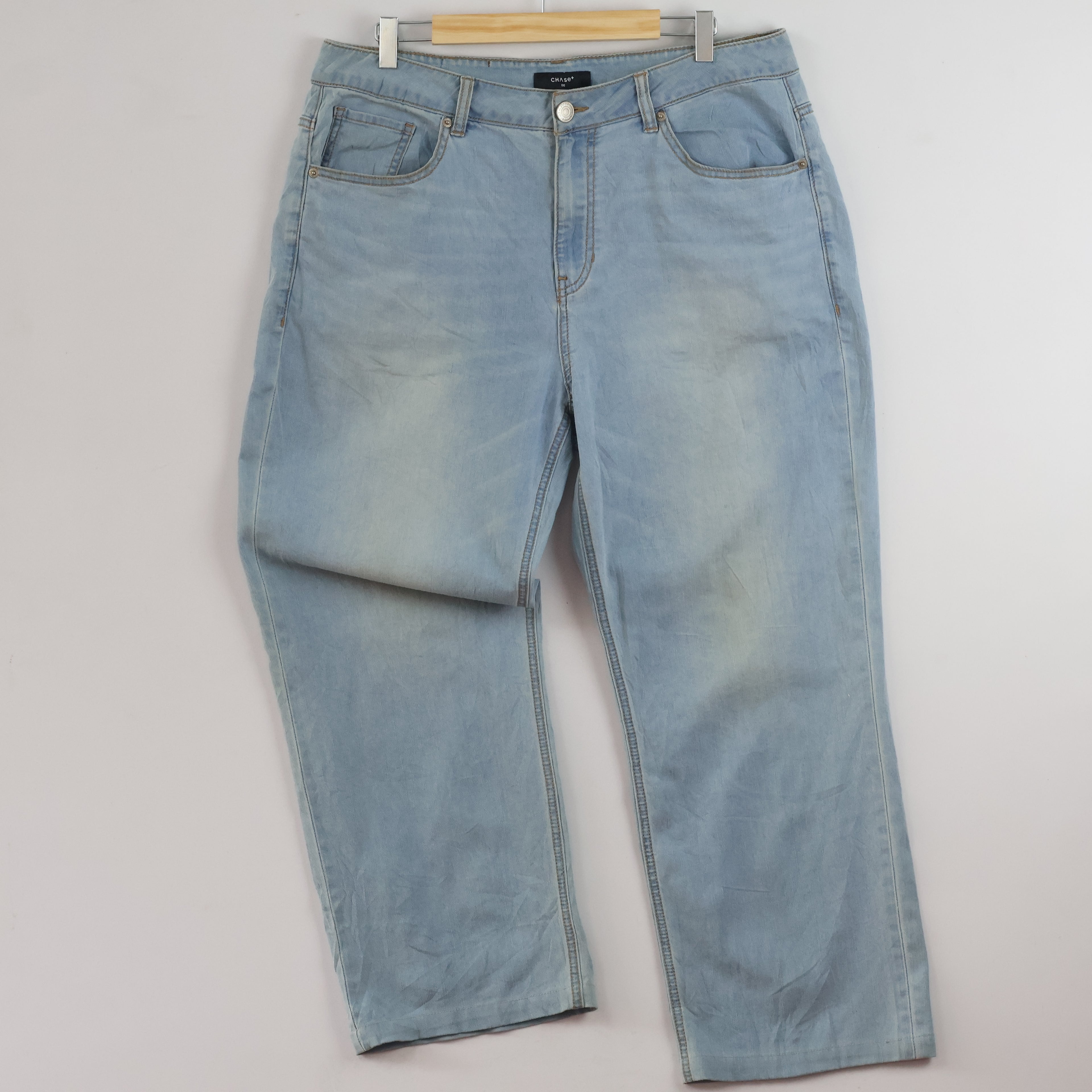 Vintage CHASE+ Light Blue Denim Jeans - 40 Inch Length/ J1053