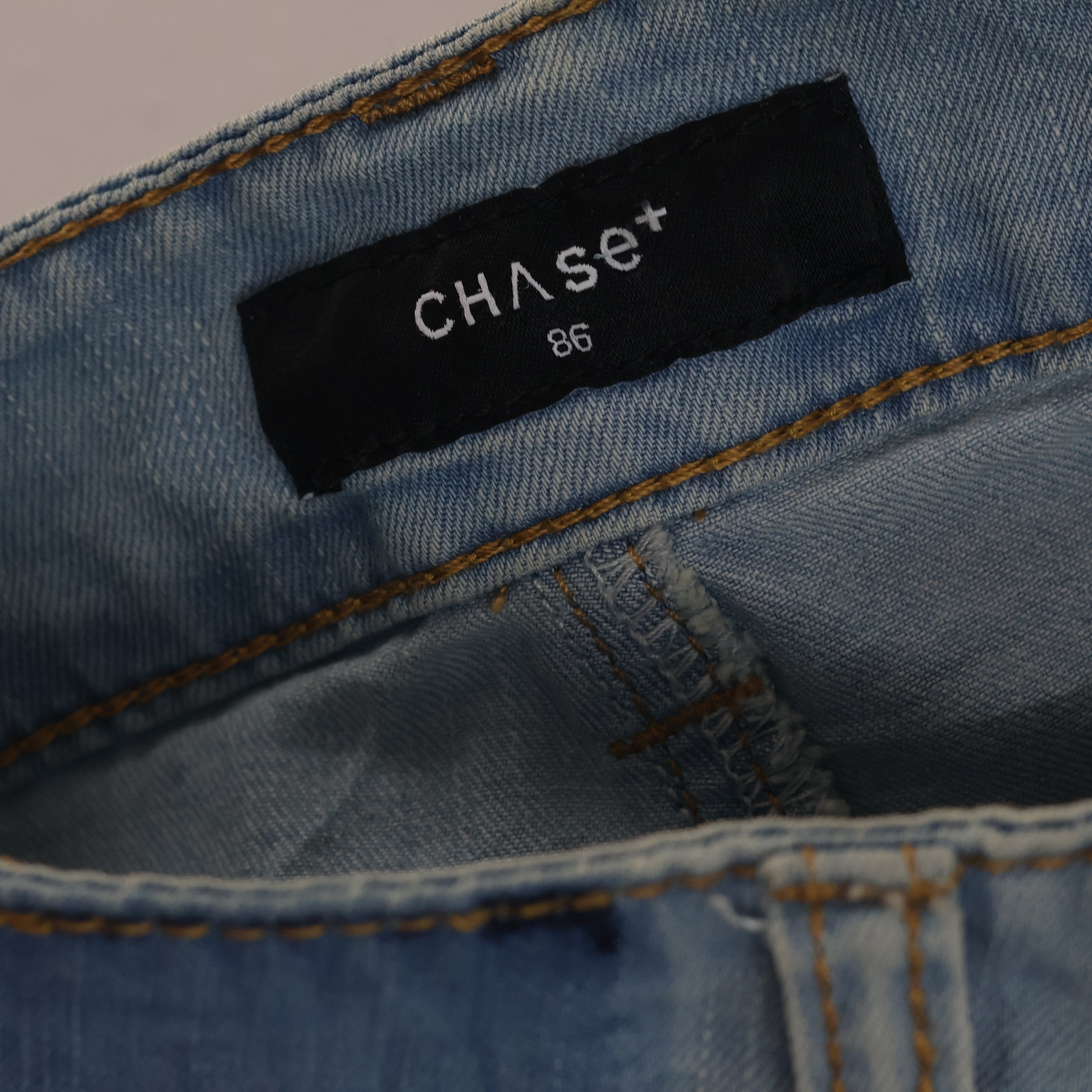 Vintage CHASE+ Light Blue Denim Jeans - 40 Inch Length/ J1053