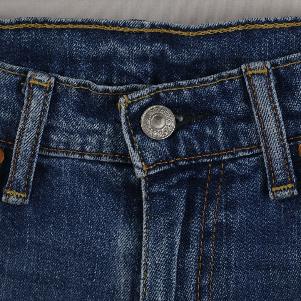 Vintage Levi's 511 Slim Fit Denim - Blue Wash - Size 30-32/ J1055