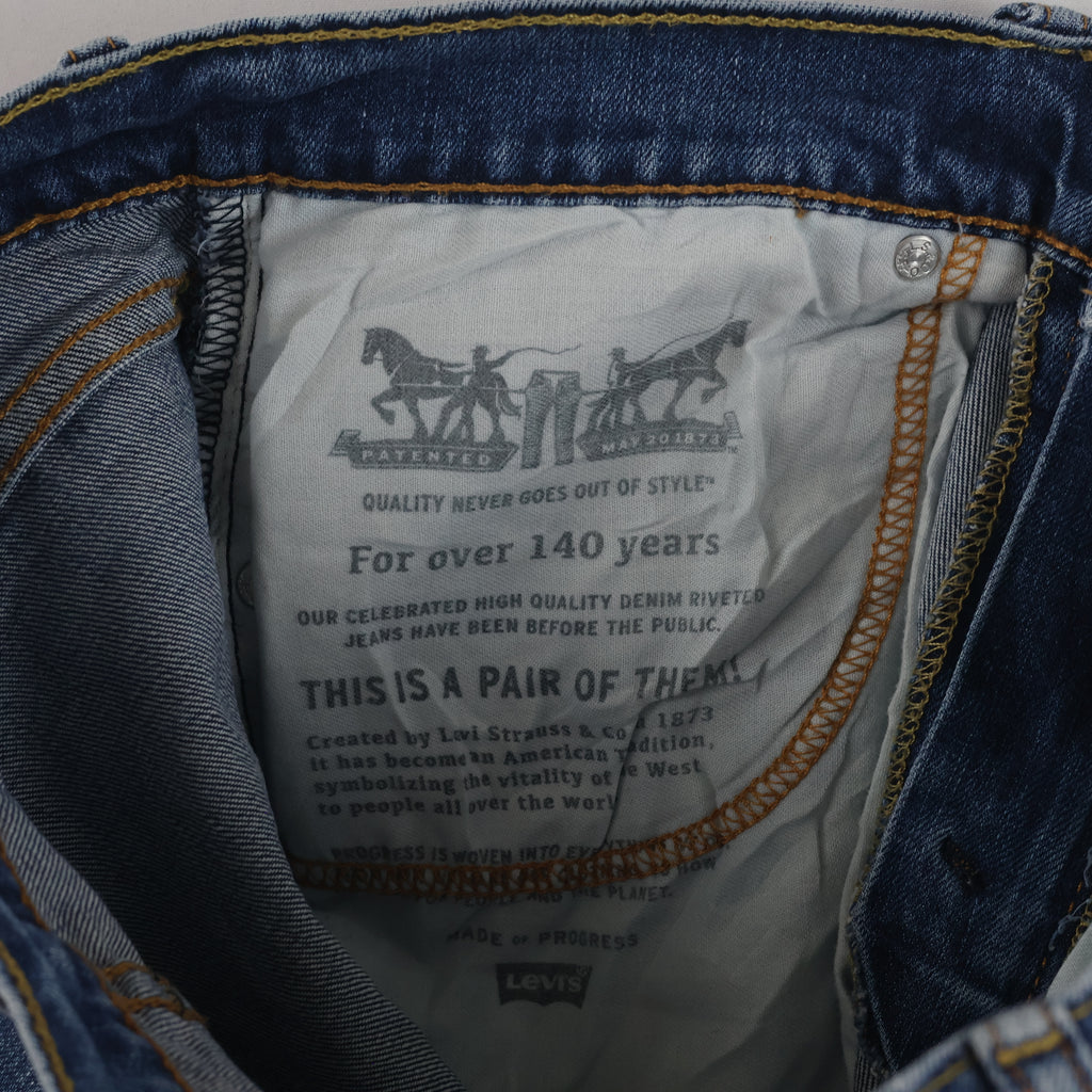 Vintage Levi's 511 Slim Fit Denim - Blue Wash - Size 30-32/ J1055