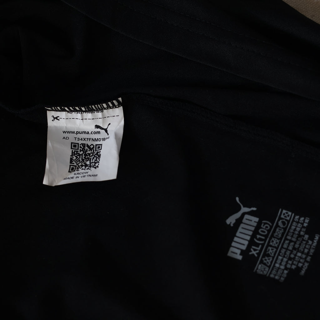PUMA Athletic Long Sleeve Thrifted Tee | Moisture Wicking
