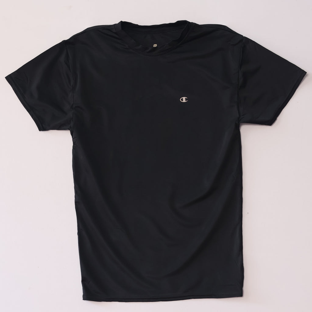 Champion Black Performance Tee | Large | Thrifted