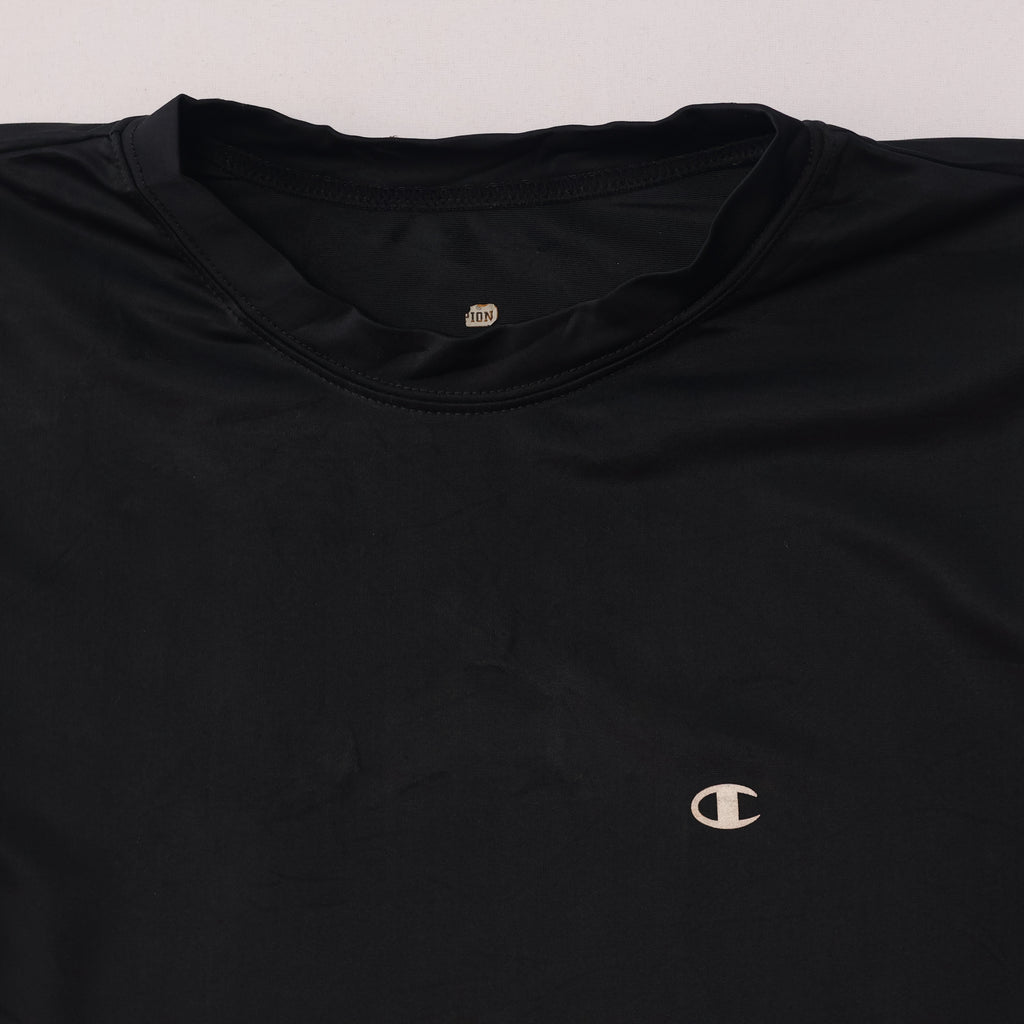 Champion Black Performance Tee | Large | Thrifted