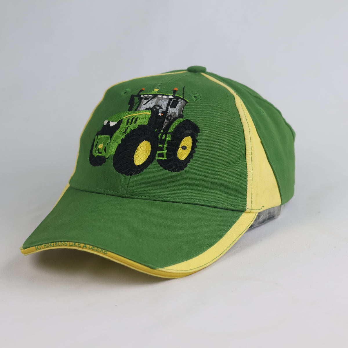 Thrifted John Deere Green Tractor Cotton Baseball Cap (Size 55–56 cm)  | 10840