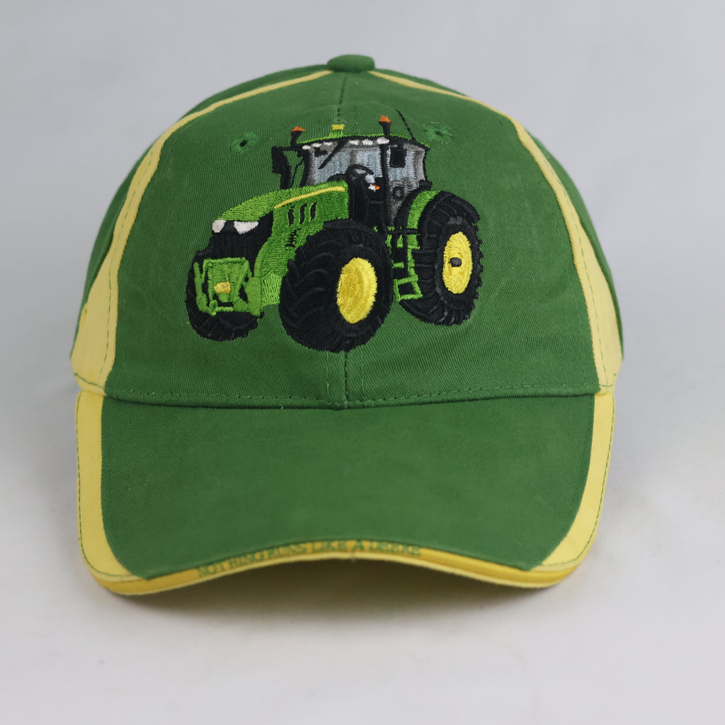 Thrifted John Deere Green Tractor Cotton Baseball Cap (Size 55–56 cm)  | 10840
