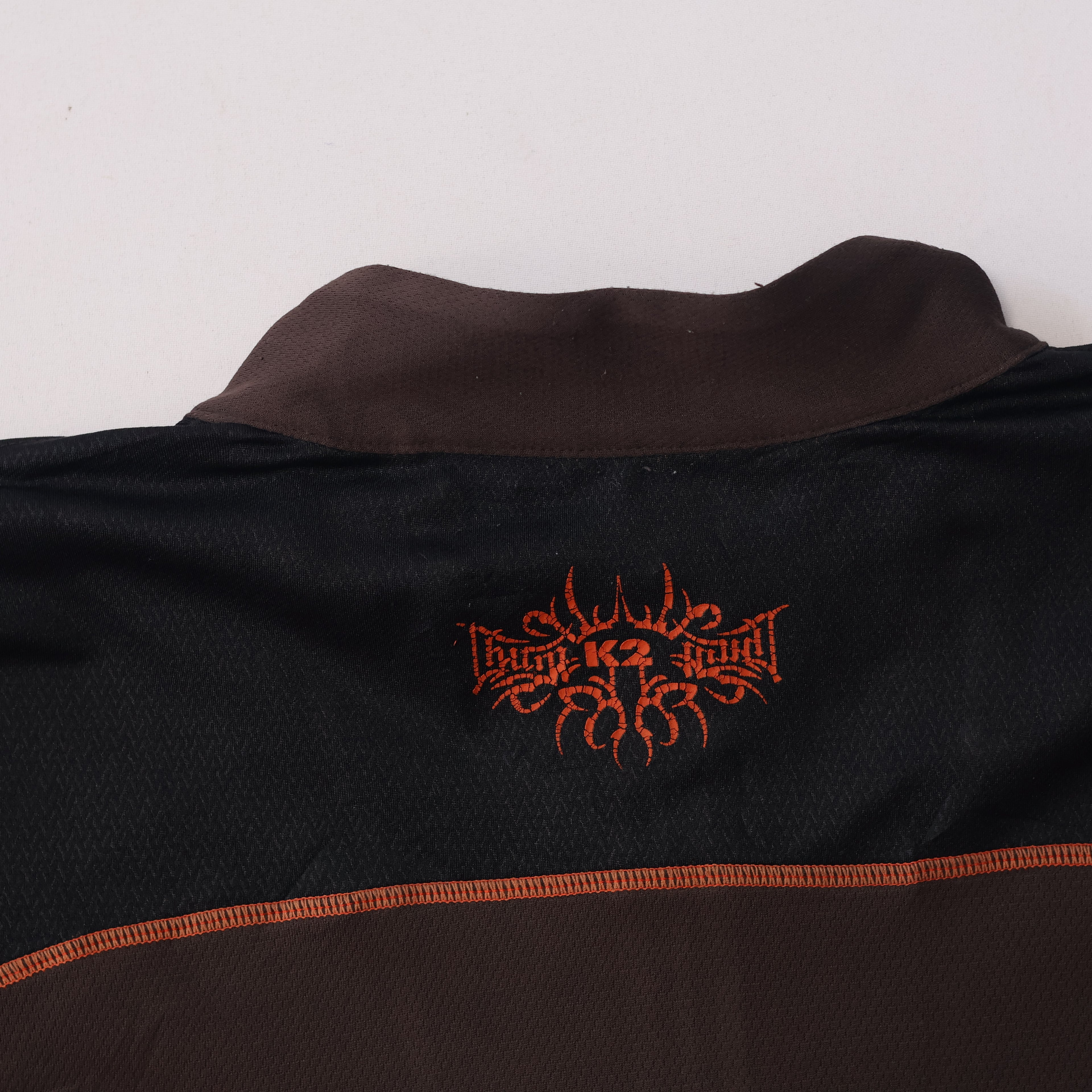 Men’s K2 Outdoor Performance Thrifted Quarter-Zip - Technical Climbing Gear - Brown