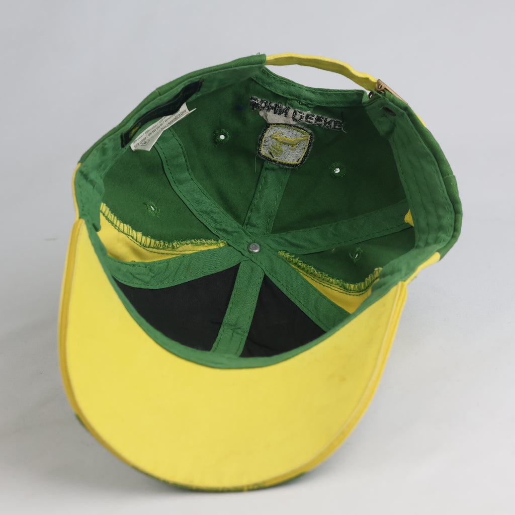 Thrifted John Deere Green Tractor Cotton Baseball Cap (Size 55–56 cm)  | 10840